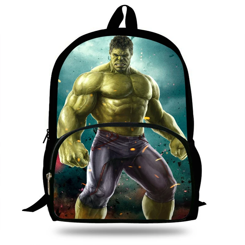 

16inch Mochilas Hulk Backpack for School Boys Bookbag Teenagers Travel Backpack for Girls Gift Child and Women Schoolbags