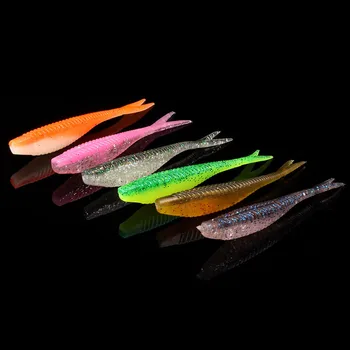 

WALK FISH 6PCS/Lot Fishing Lure Minnow 7cm/1.8g Armor Shad Soft Lure Hot Sale Wobblers Crankbait Pesca Trout Carp Soft bait