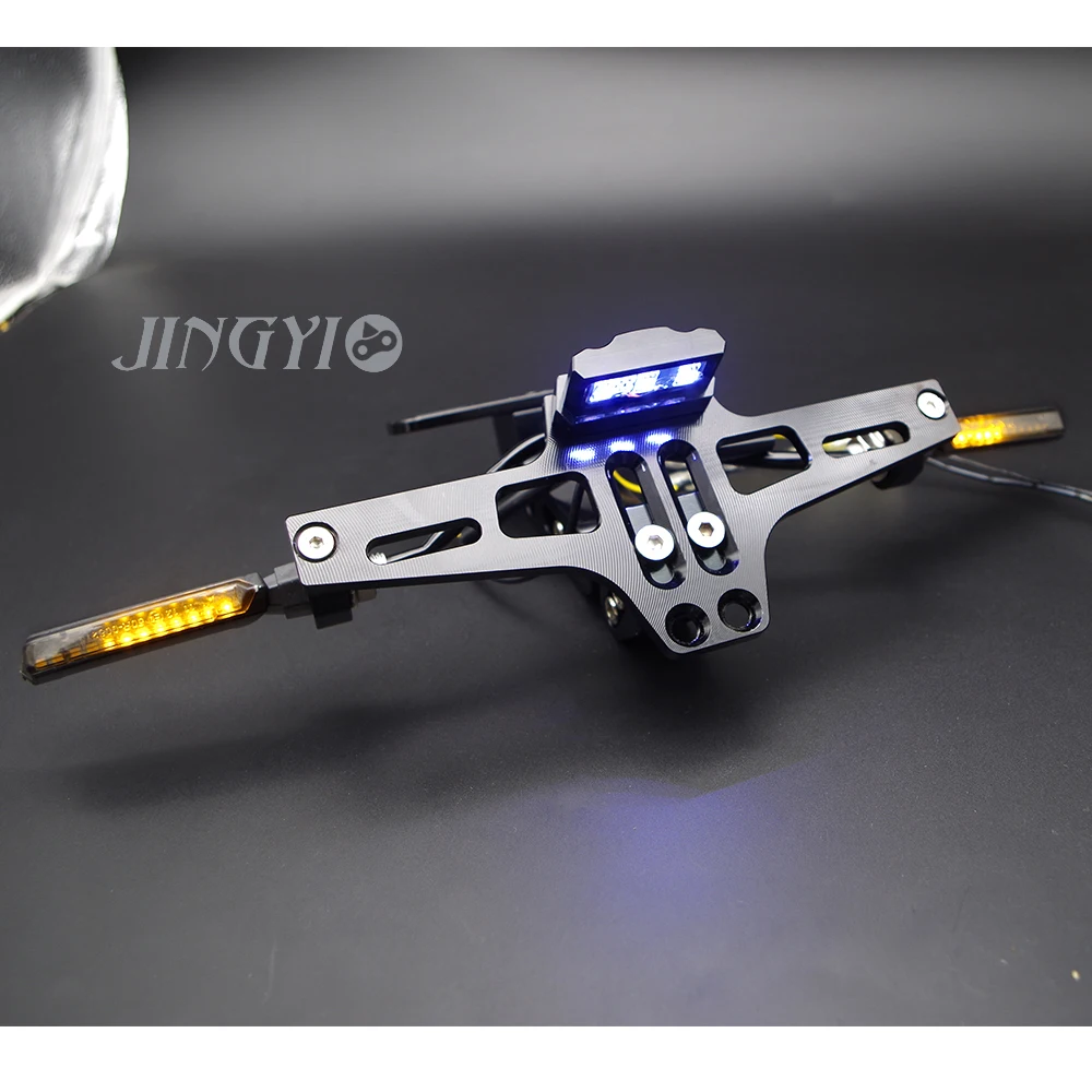 

CNC Motorcycle License plate frame Accessories cover For honda dio benelli bn302 honda forza honda cb xmax 125 z1000sx cbr 250