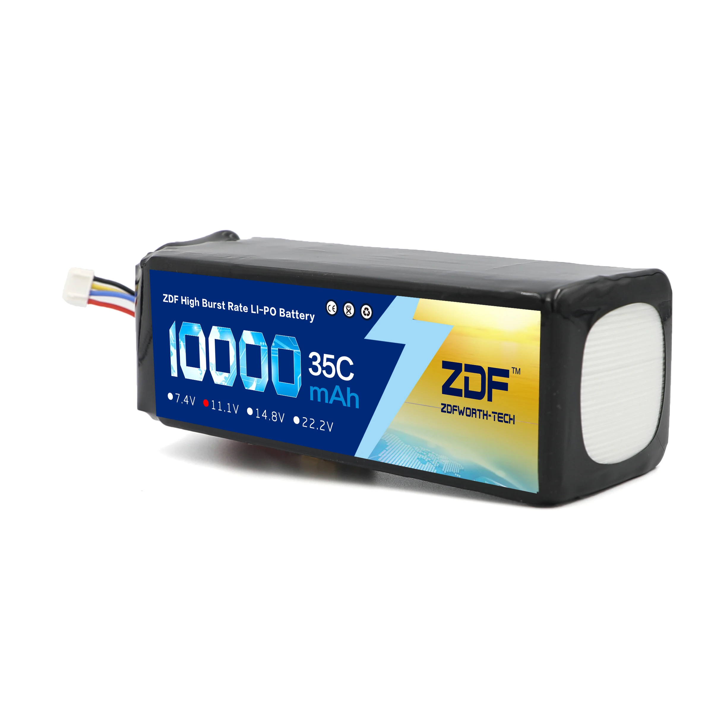 Günstige ZDF RC Auto Lipo Batterie 2S 3S 7,4 V 11,1 V 10000mah 35C Max 70C XT90  XT60 T Stecker Für Rc Flugzeug Traxxas Auto RC Lkw