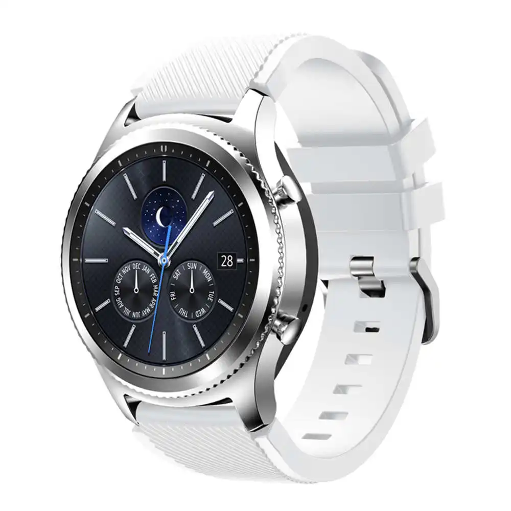 Gear S3 Frontier/классический ремешок для часов 22 мм Силиконовые Спортивные сменные часы для мужчин и женщин браслет ремешок для Samsung Gear S3