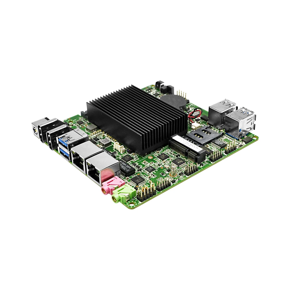 QOTOM Mini ITX Motherboard Q3160G2-P with Celeron J3160 Processor, quad core up to 2.24 GHz