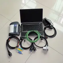 2017 top set MB SD Connect C4 Star Diagnosis C4 Multiplexer+ 2017.12v ssd software+ laptop for D-ell E6320 (i5) diagnostic PC