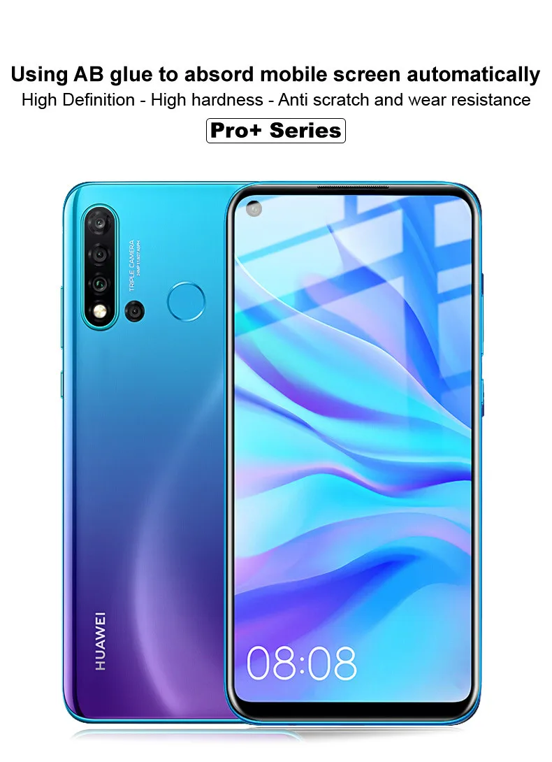 Huawei P20Lite 2019 huawei c закаленным стеклом P20 Lite 2019 стекло полная защита IMAK пленка экрана для huawei P20 Lite glass (2019)