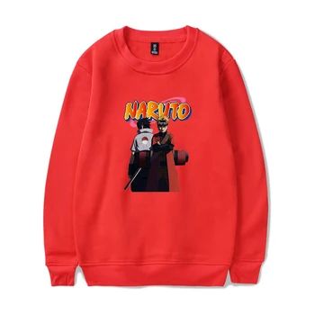 

NARUTO O-neck Sweatshirt Harajuku Highsreet 2019 New Outwear Casual High Quality Pullovers Casual Round Collar Soft Sweatshirt
