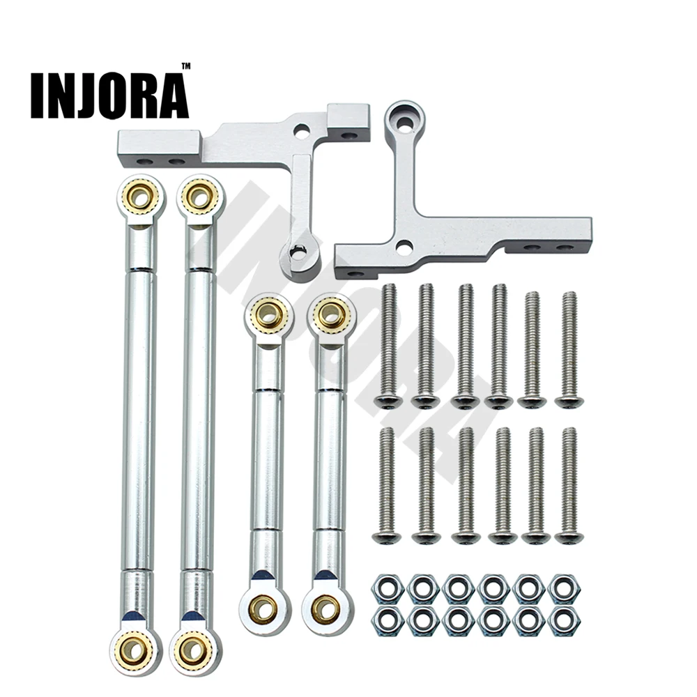 

INJORA Metal Link Rod End Set for 1:10 RC Crawler Tamiya CC01 RC Car
