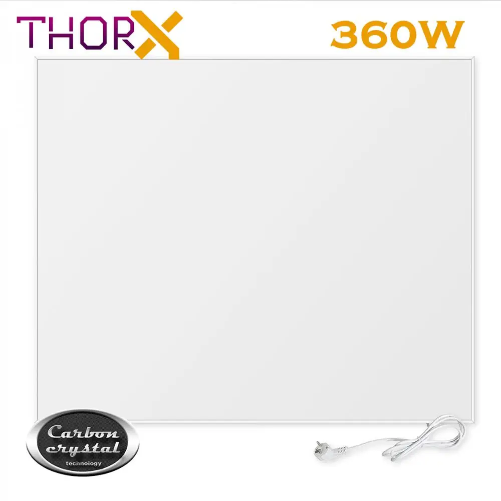 

ThorX KA360 360W Watt 60x60 cm Infrared Heater Heating Panel With Carbon Crystal Technology Mounted on the Ceiling