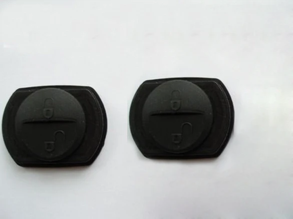 REPLACEMENT 2 BUTTON RUBBER PAD FOR MITSUBISHI COLT WARRIOR REMOTE KEY FOB