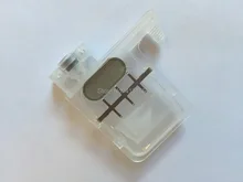 50pcs transparent big damper with square type for Wit Color Infinity Xenons DX5 printhead printer use for 4mm*3mm connector