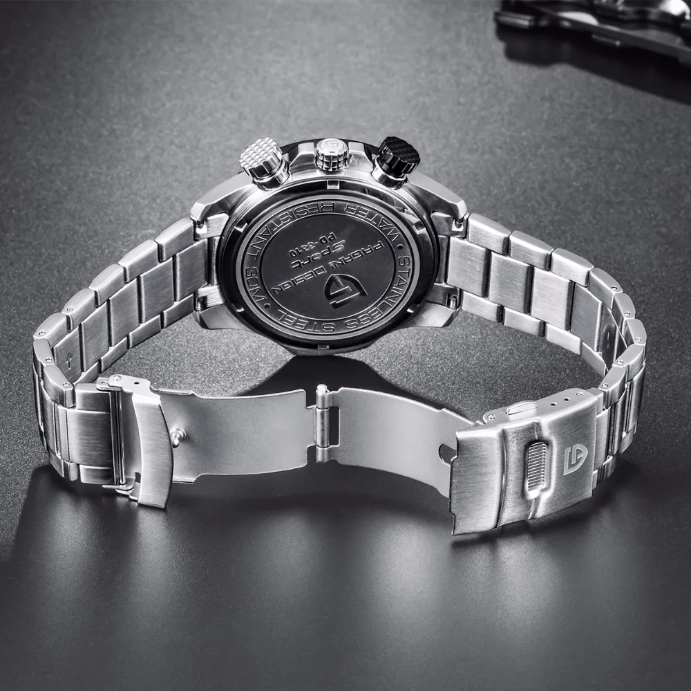 Pagani часы Мужские Бизнес водонепроницаемые спортивные роскошные брендовые Топ военные стальные мужские наручные часы повседневные Кварцевые Relogio Masculino