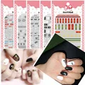 DIY Мода 3D корейский бренд логотип наклейки для ногтей s самоклеющиеся DIY наклейки Советы Маникюр дизайн ногтей наклейки для ногтей