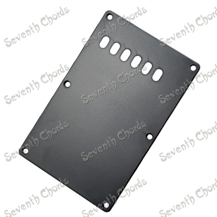 Balck small grid slot electric guitar backplates/back guard boards/back