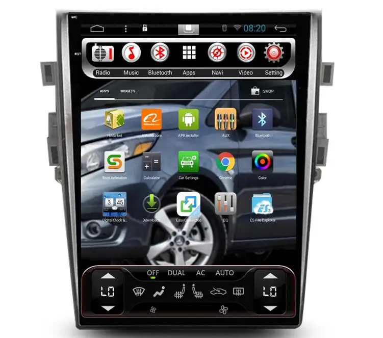 Sale 12.1" Android 6.0 Car Audio 2Gb Ram 16Gb Rom For Ford Mondeo 2013 2014 2015 Support steerring wheel control 1024*600 0