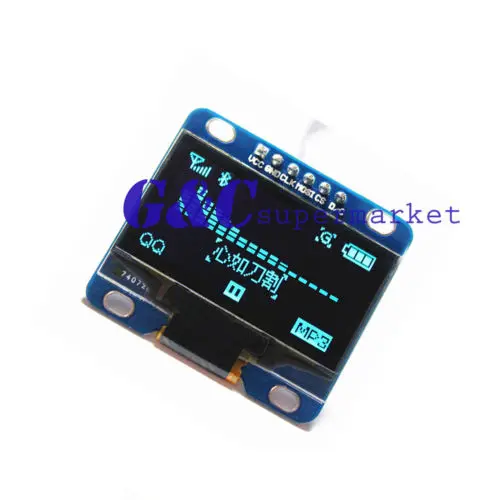

Blue 1.3" SPI Serial 128X64 OLED LCD LED Display Module