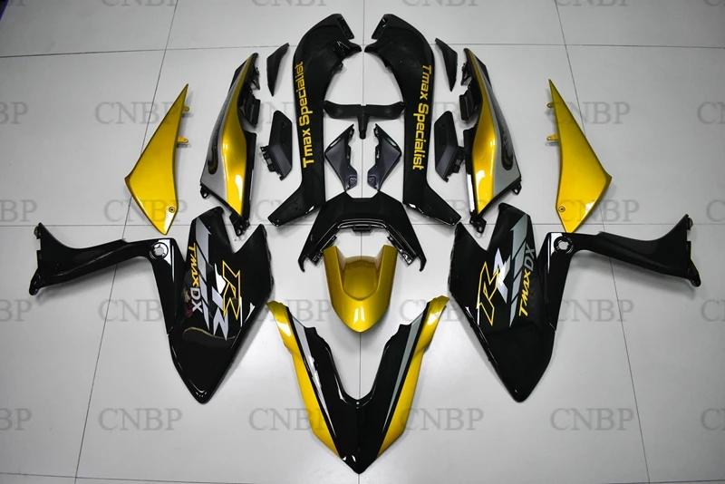 

Fairings TMAX 530 2017 - 2019 Blue White Black Body Kits T-MAX 530 XP 2018 Bodywork TMAX530 17 18 19 XP530 no paint