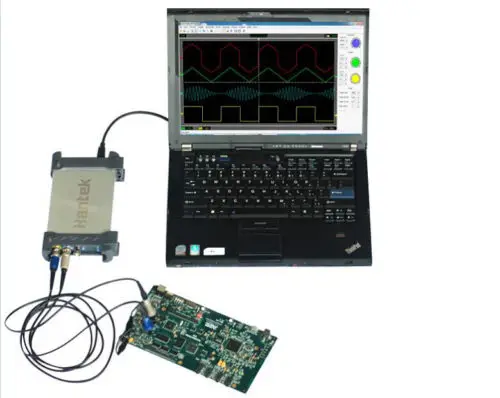6022BL PC Цифровой портативный осциллограф Hantek на основе USB+ анализатор логики 16 CHs
