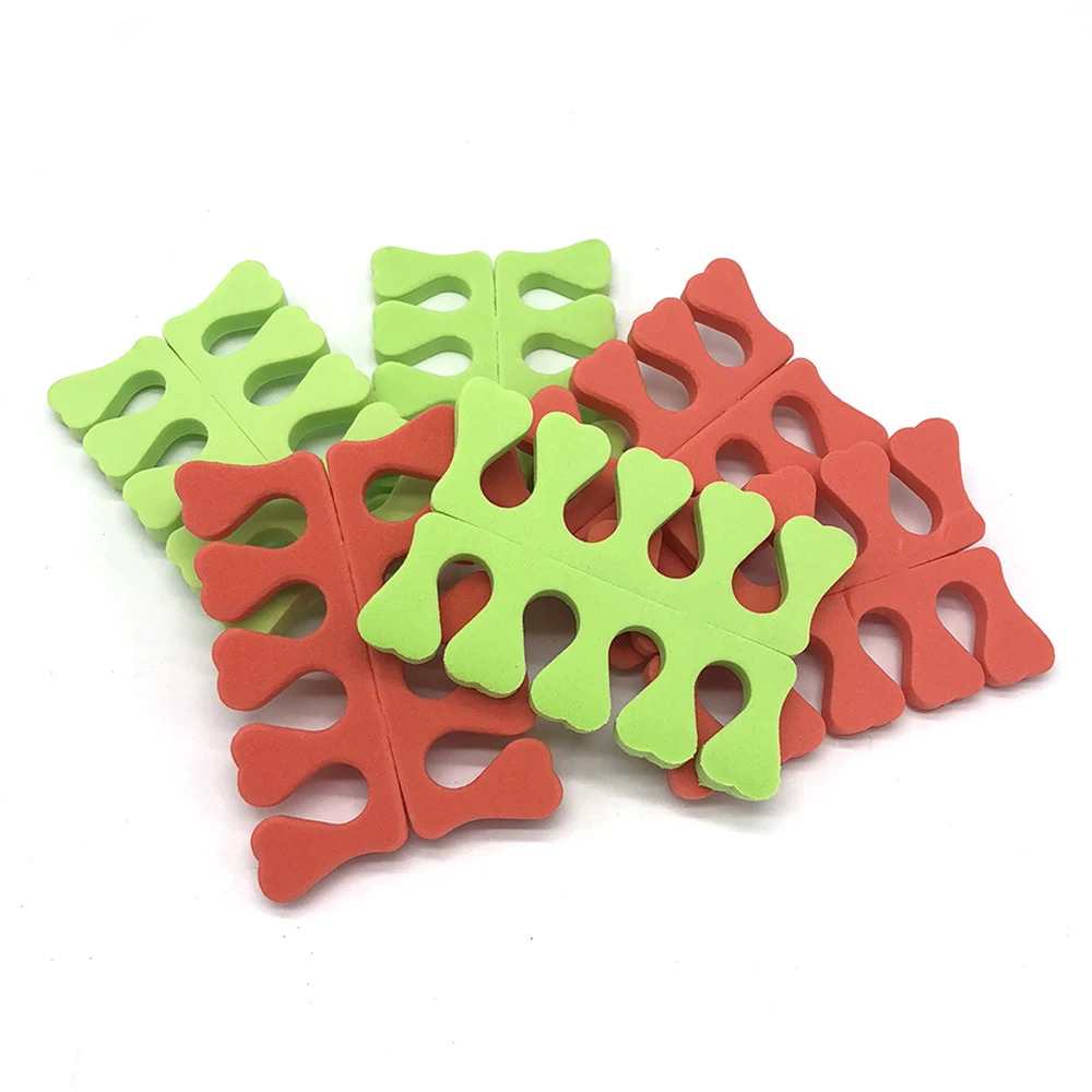 

Soft Sponge Toe Separator Separates Finger Toes prevent Gel crossing Nail Art tools Manicure Pedicure Care Accessory