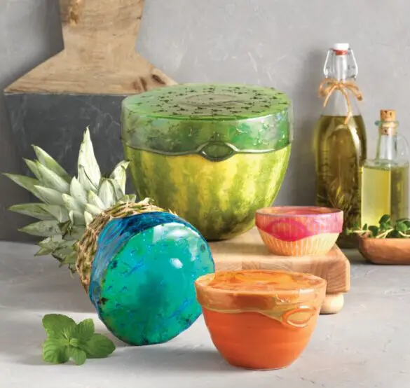 Reusable Stretchable font b Food b font Cover Multi 4 Pack