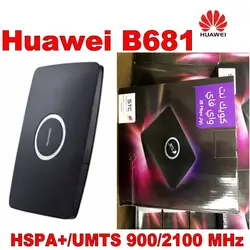 Много 2 шт. 100% новый бренд huawei b681 lan маршрутизатор, 28,8 Мбит/с 3 г huawei b681