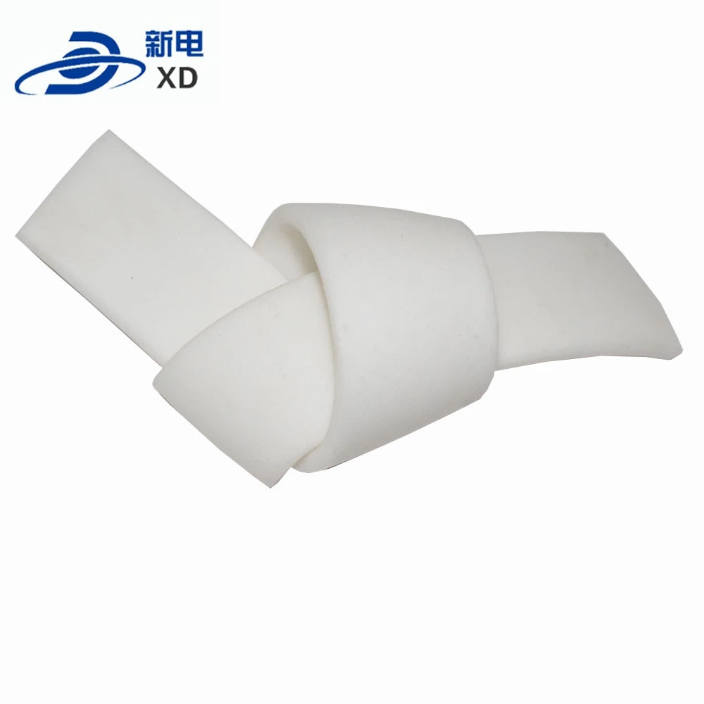 Белая плоская резиновая лента кремнезема для более длинного срока службы, официальной пылезащитной и анти- столкновения прокладки защиты