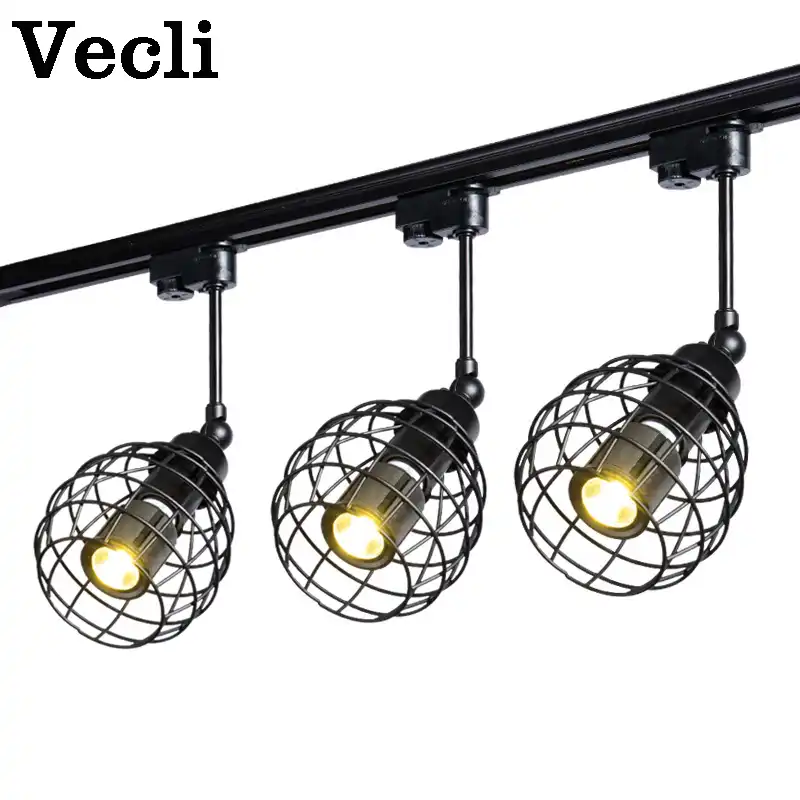 modern industrial track lighting