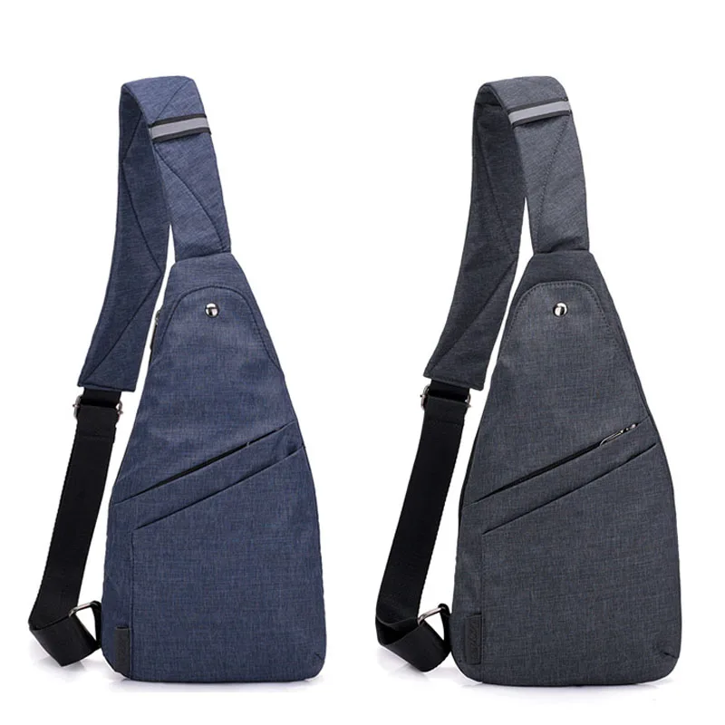 

DINGXINYIZU Anti-theft men's Messenger bag multi-pocket sling shoulder bag casual chest bag travel fashion Messenger bag male