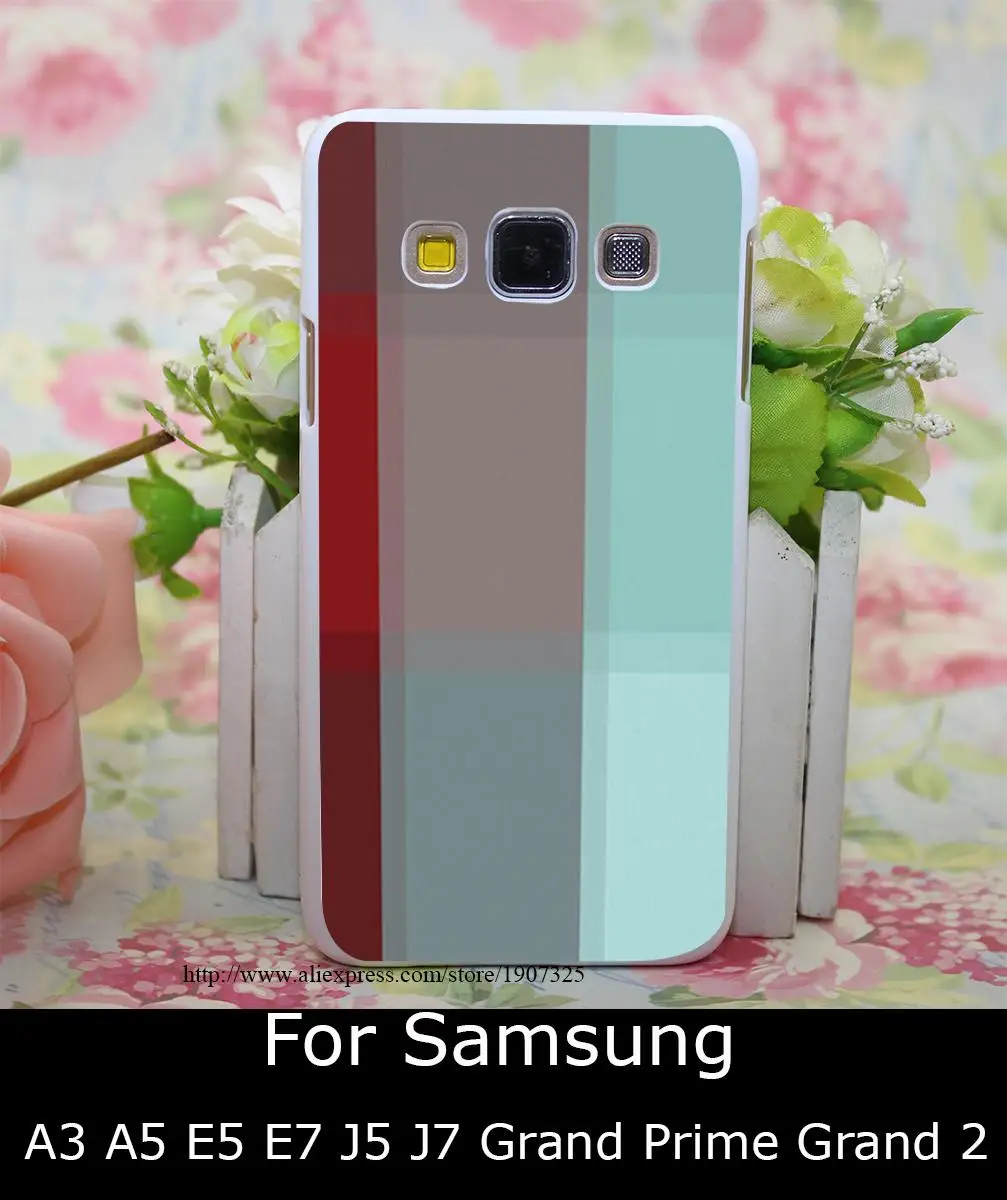1209 PR Burgundy font b Tartan b font Hard White Case Cover for Samsung galaxy A3