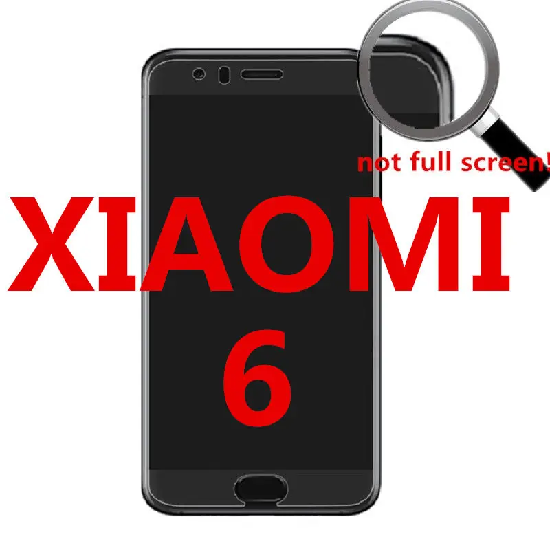 Закаленное стекло для xiaomi 6 MI6 6E 6 P MI6E MI6P MCE16 защитный экран для телефона 5,1" дюймов чехол Подарок кристаллы бесплатно