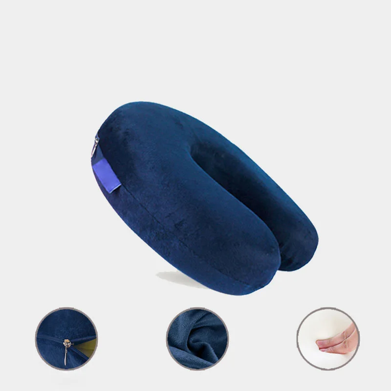 Travel Blue Luxury Soft Micro Pearls Micro Pearls Travel Neck Pillow