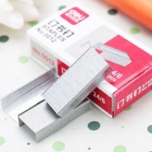 [4Y4A] 10 шт./партия 24/6 канцелярские скобы, универсальные скобы 12#, 1000/коробка, № 0012