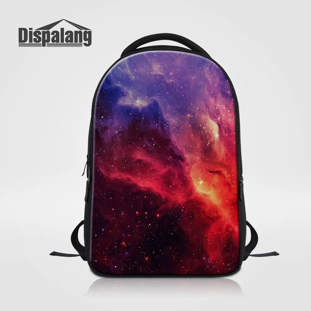 Dispalang Personality Galaxy Women's Backpack School For Girls Universe Space Print Schoolbags Bookbags For Teens Mochila Rugzak bookbags-for-girls