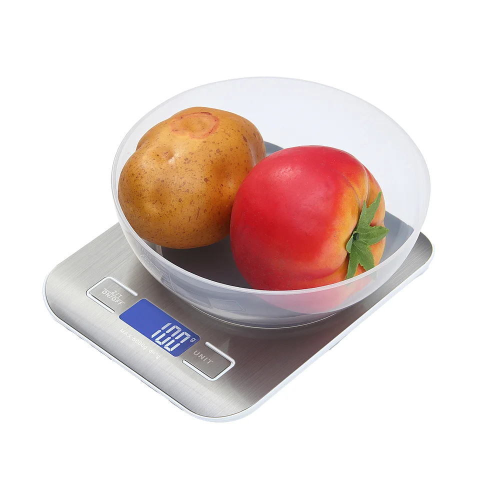 Электронные цифровые кухонные весы для приготовления пищи вес граммов гаджет 5 кг/1 г 10 кг/1 г новые кухонные весы для еды