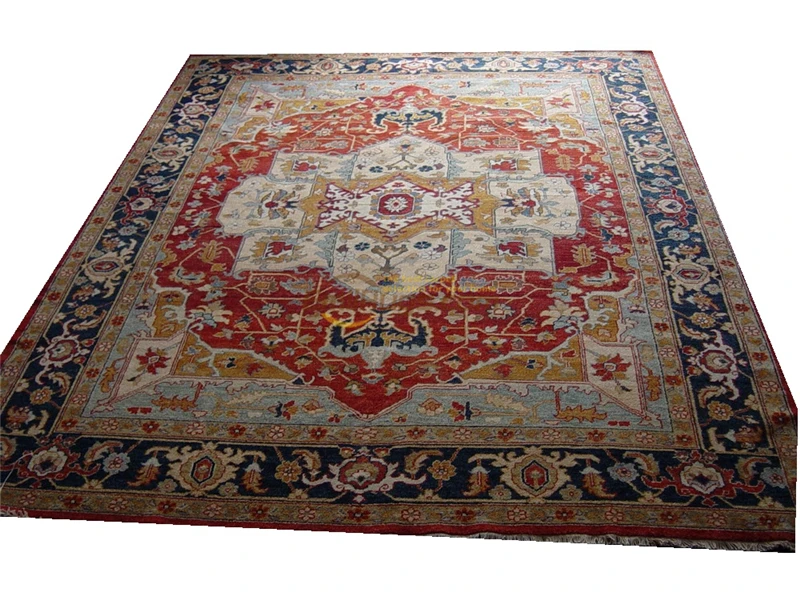 

Original single export Turkish handmade carpets OUSHAK Ozarks pure wool carpet x2-6 8x10gc158zieyg14