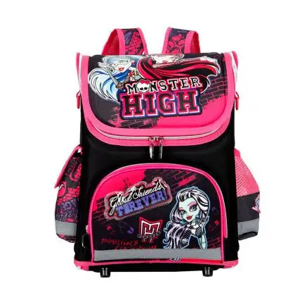 

2018 Kids School Backpack Monster High Butterfly Winx Eva Folded Orthopedic Children School Bags for Girls Mochila Infantil
