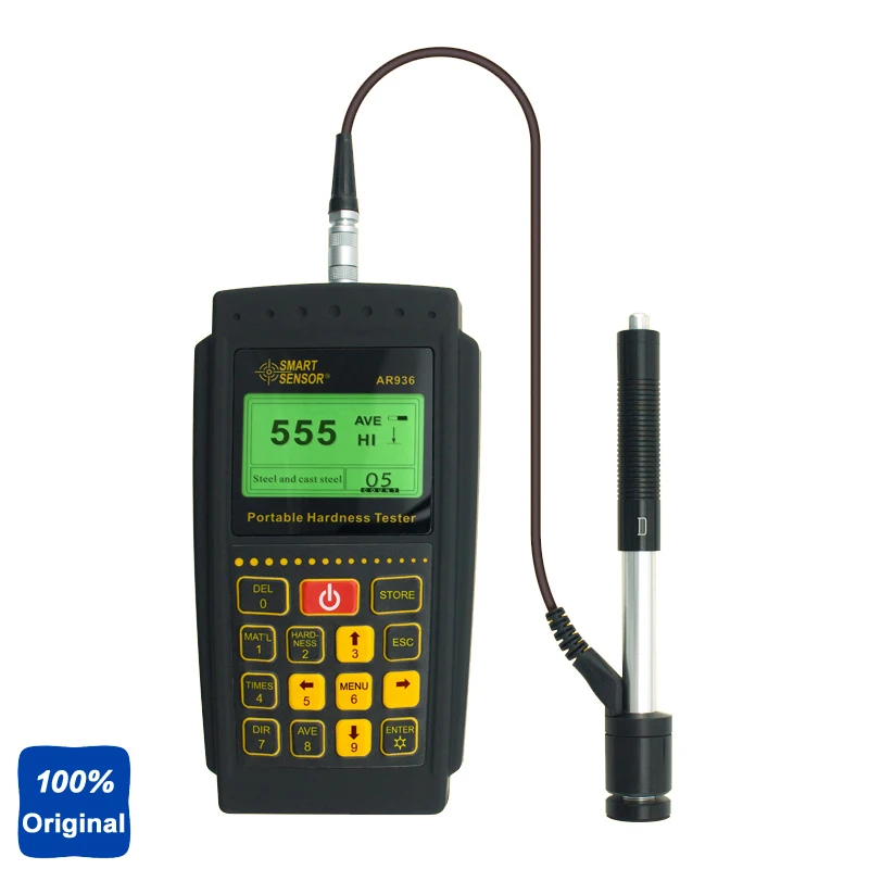 AR936 Portable Leeb Hardness Tester Leeb Durometer Meter Hardness Unit