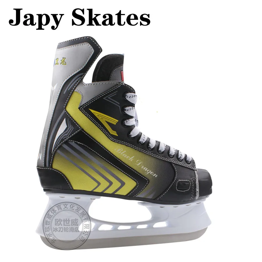 Japy Skate Black Dragon обувь для хоккея на льду для взрослых и детей, профессиональные коньки на льду, нож для хоккея, обувь на льду, настоящие коньки на льду