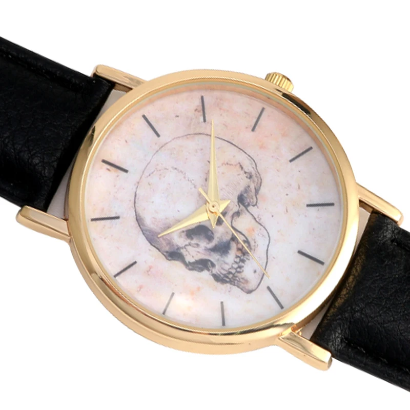 Skull Quartz Men Watches Luxury Waterproof Leather Sports Watch causal watch Relogio Masculino Skull Quartz Men Watches Luxury Waterproof Leather Sports Watch causal watch Relogio Masculino