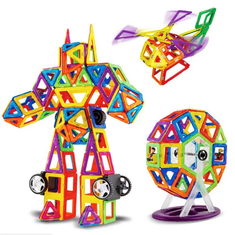 Магнитный конструктор обновленный мини Магнитный конструктор дизайнерская модель строительные блоки Строительные наборы детские развивающие игрушки DIY Кирпичи
