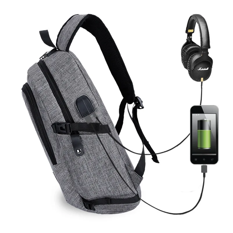 

Laptop Backpack Business Anti Theft Travel Computer Bag for Women and Men, Slim Water Resistant College School Bookbag with USB