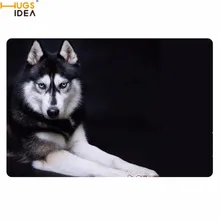 HUGSIDEA милый 3D Собака Хаски печать коврики Мода гостиная/спальня домашний коврик забавные животные Домашние аксессуары коврики