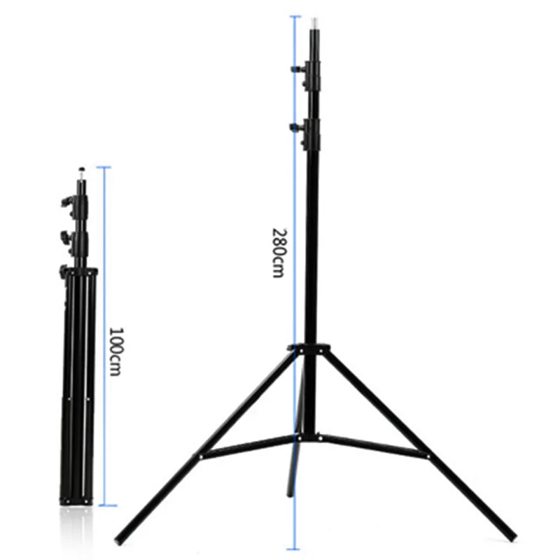 SN303 260cm Studio flash Light stand tripod Ajustable Photo Studio Accessories For Softbox Photo Video Lighting Flashgun Lamps