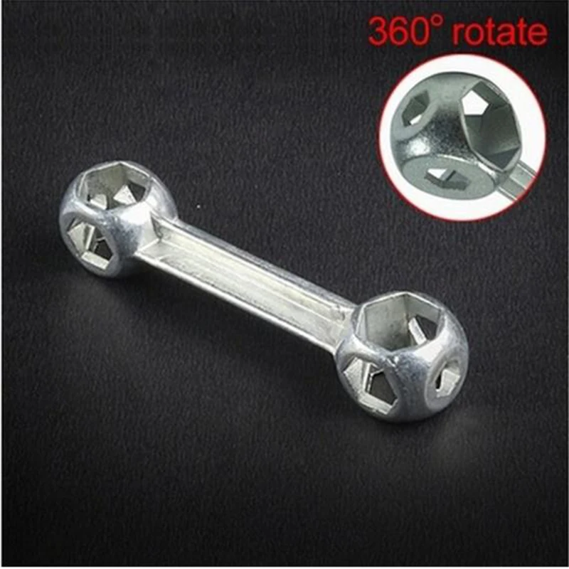 KALAIDUN Wrench Mini Pocket Size Hexagon Multi-purpose Portable Handy Bone Tool 10-in-1 Repair Bicycle Riding Sleeve Hand Tool10