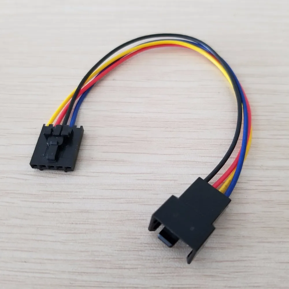 

5Pin Female to 4Pin Male Socket Adapter JACK PWM Cooling Fan Power Extension Cable For DELL PC