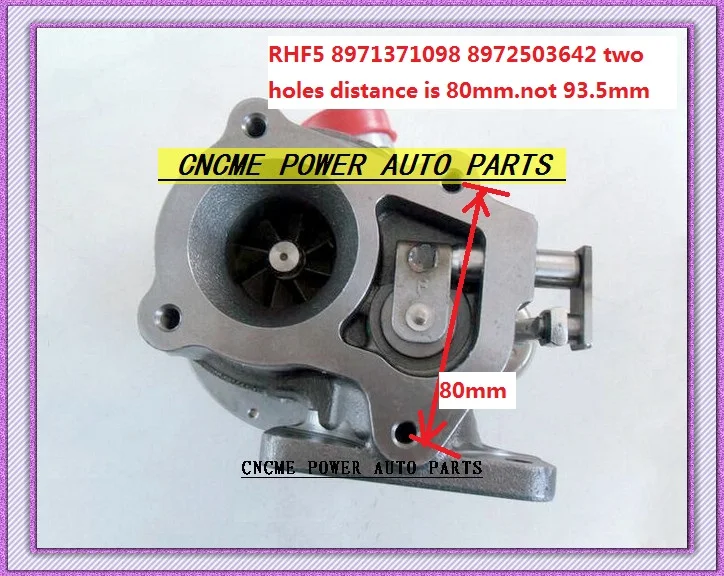 RHF5 098 8971371098 Turbo Turbocharger For ISUZU Trooper 1999-04 HOLDEN Jackaroo OPEL Monterey 4JX1TC 4JX1T 3.0L 157HP