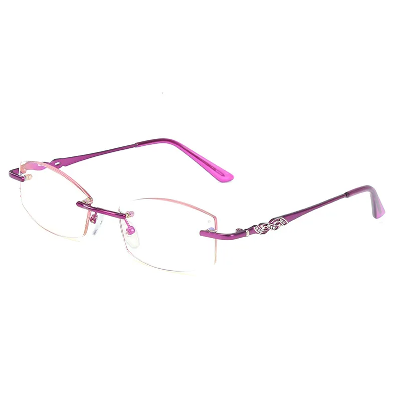 Zilead, женские очки для чтения с защитой от синего излучения, с Dimaond, ультралегкие, портативные, из смолы, HD, для пресбиопии, длинные очки для женщин