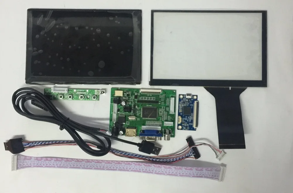 7 дюймов 1280*800 ips ЖК-экран для Raspberry Pi N070ICG-LD1 пульт дистанционного управления драйвером 2AV HDMI VGA(с сенсорным экраном