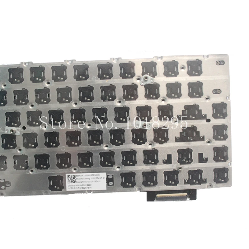 English FOR Lenovo Gaming Y900 Keyboard Backlit US No Frame