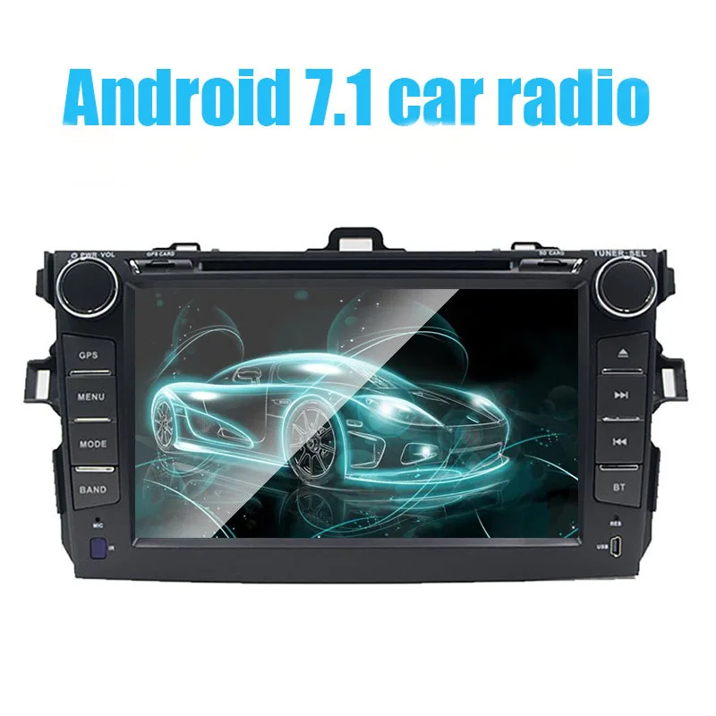Популярная автомобильная развлекательная система android 7 1 мультимедийный DVD плеер