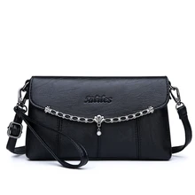 Clutch Leather Handbags Women Bag Designer Female Messenger Crossbody Bags Ladies Bag for Women Girls 2018 Black bolsa feminina weichen new designer women shoulder bag purse leather women messenger bags female clutch crossbody bag for ladies bolsa feminina