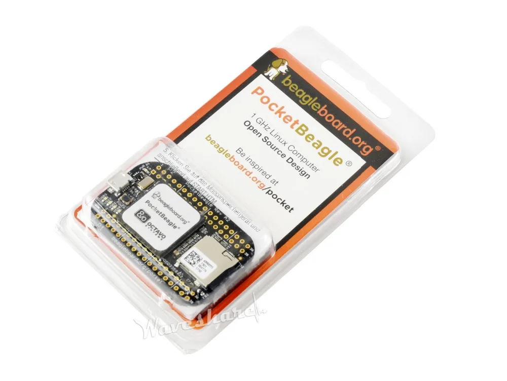 BeagleBoard PocketBeagle open-source USB-key-fob computer OSD3358 processor 1GHz